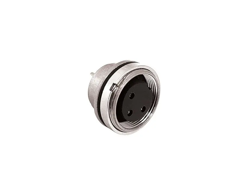 Produktfoto 1 von Bulgin Buccaneer M16 20 mm M16 Rundsteckverbinder Buchse 4-polig Buchse 7A Panel IP40