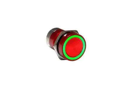 Produktfoto 1 von Bulgin MC16 Kapazitiver Schalter Kapazitiv Tastend Nein 12V dc / 24V dc Ein-Aus Rote Anoden Beleuchtet, Rot, Grün /