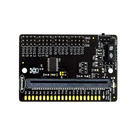 Produktfoto 1 von Kitronik Kitronik Compact 16 Servo-Treiberplatine für den BBC micro:bit Teilesatz
