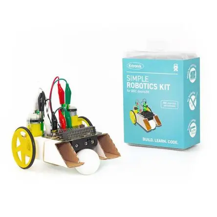 Kitronik Kitronik Einfaches Robotik-Kit für den BBC Microbit – Einzelpackung