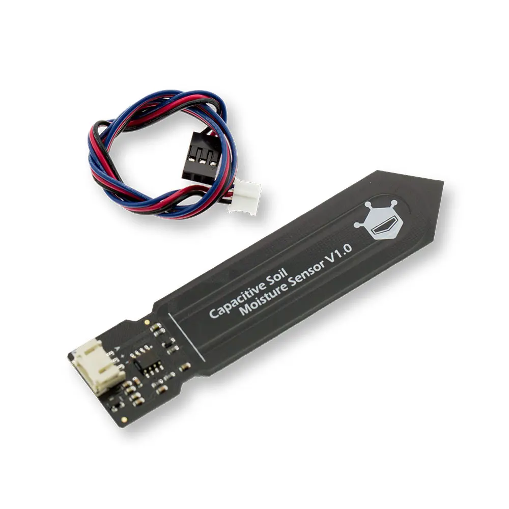 Produktfoto 1 von DFRobot I2C 16x2 Arduino LCD Display Module Gravity: Analoger kapazitiver Bodenfeuchtesensor - korrosionsbeständig,