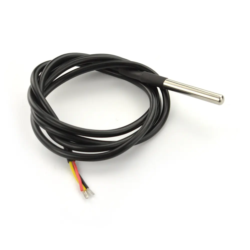 Produktfoto 1 von DFRobot DS18B20 Wasserdichter DS18B20 Digitaler Temperatursensor für Arduino, Sensorplatine Entwicklungstool Sensor,
