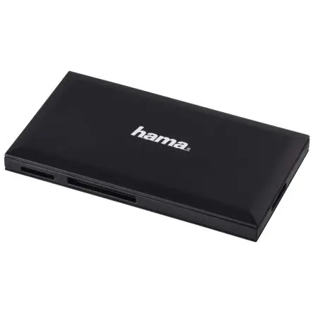 Hama Multi-Kartenleser, 4 Anschl. USB 3.0 MicroSD, MS, Compact Flash, SD