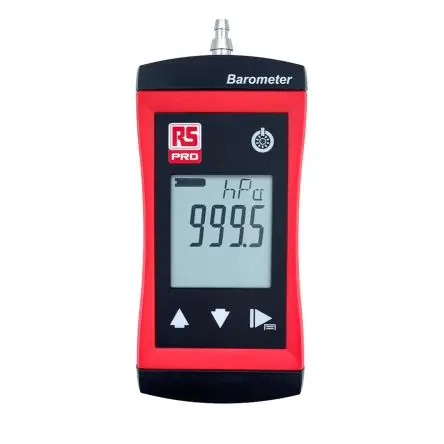 Produktfoto 1 von RS PRO RS 1111 Vakuum Druckmessgerät 1 +/- 0.1 %, 0 bar → 1.7 bar