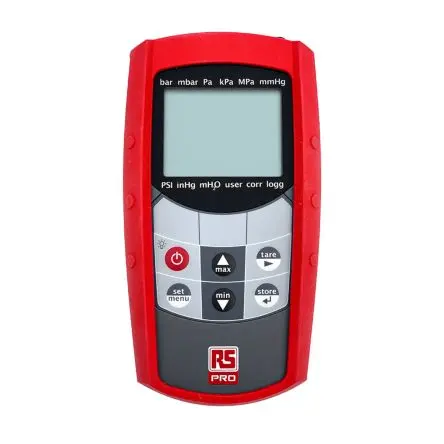 Produktfoto 1 von RS PRO RS MH 5130 + RS MSD 10 BRE Absolut Druckmessgerät 1 ±0.2 % Leckprüfung, 0 bar → 10