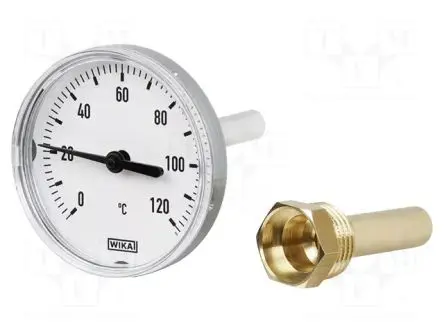 Produktfoto 1 von WIKA Zeigerthermometer, 120 °C