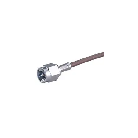 Produktfoto 1 von Huber+Suhner 11_SMA-50-2-41/133_NH Stecker Koaxialsteckverbinder SMA-Steckverbinder, Kabel, für Koaxial-Kabel, 50 Ω