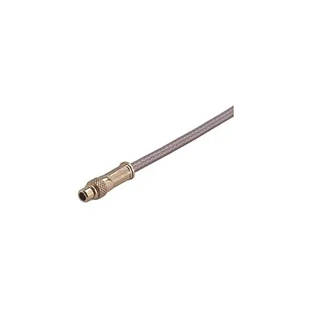 Produktfoto 1 von Huber+Suhner 11_MMCX-50-1-1/111_OH Stecker Koaxialsteckverbinder MCX-Steckverbinder, Kabel, für Koaxial-Kabel, 50 Ω