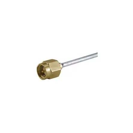 Produktfoto 1 von Huber+Suhner 11_SMA-50-2-15/111_NH Stecker Koaxialsteckverbinder SMA-Steckverbinder, Kabel, für Koaxial-Kabel, 50 Ω Lot,