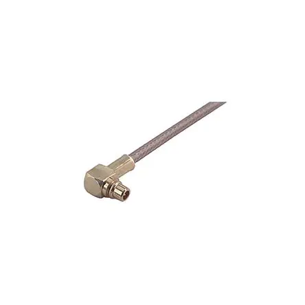 Produktfoto 1 von Huber+Suhner 16_MMCX-50-1-1/111_OH Stecker Koaxialsteckverbinder MCX-Steckverbinder, Kabel, für Koaxial-Kabel, 50 Ω