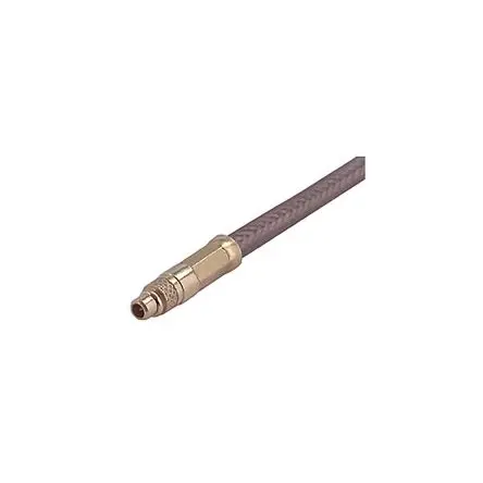 Produktfoto 1 von Huber+Suhner 11_MMCX-50-2-4/111_OE Stecker Koaxialsteckverbinder MCX-Steckverbinder, Kabel, für Koaxial-Kabel, 50 Ω