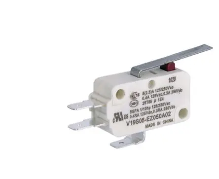 Produktfoto 1 von Honeywell Mikroschalter Stiftstößel-Betätiger Schnellverbindung, 1-poliger Umschalter, 250 V ac, 16A IP40 0.98N -25 °C -