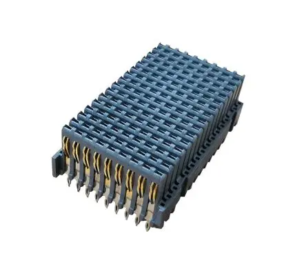Produktfoto 1 von Amphenol Socapex RVPX - VITA 46, 1.8 mm Backplane-Steckverbinder VITA 46 Mitte, 144-polig Stecker, 9-reihig, Vertikal,