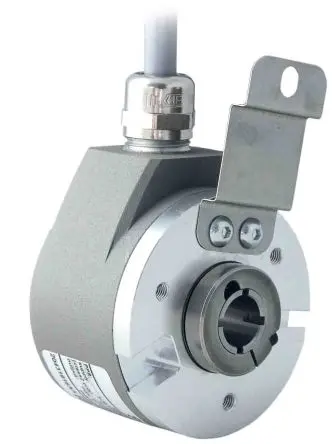 Produktfoto 1 von RS PRO 58h Inkrementalgeber Inkremental 1024 Impulse/Umdrehung/U, 30V dc, 6000 U/min, Gegentakt invertiert Hohl mit Ø 12