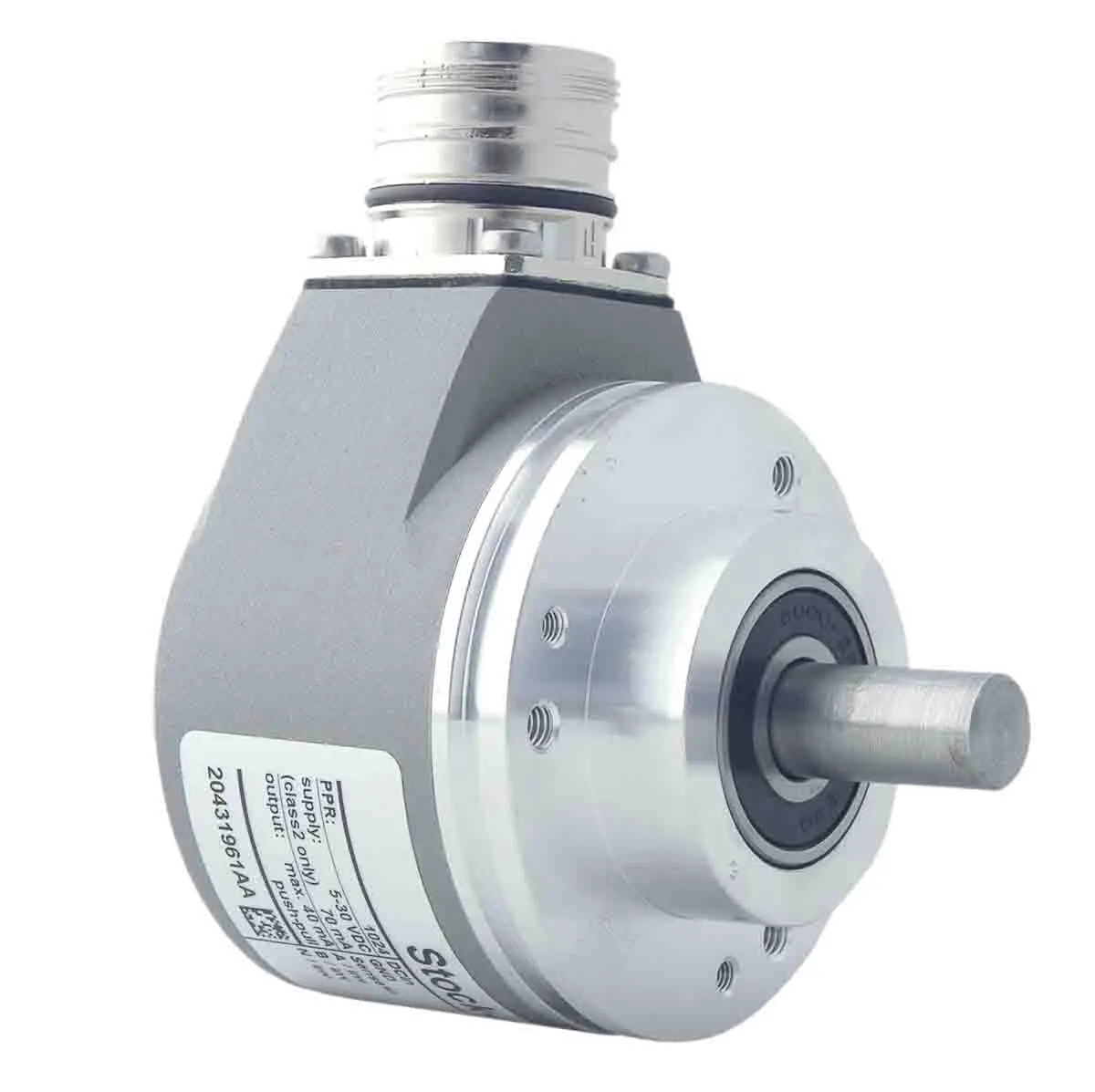 Produktfoto 1 von RS PRO Inkremental Drehgeber Inkremental 1024/U, 8000U/min, 5 → 30 V dc, Gegentakt invertiert mit Ø 10mm Schaft