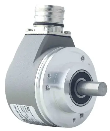Produktfoto 1 von RS PRO 58B Inkrementalgeber Inkremental 200 Impulse/Umdrehung/U, 30V dc, 8000 U/min, Gegentakt invertiert mit Ø 10 mm