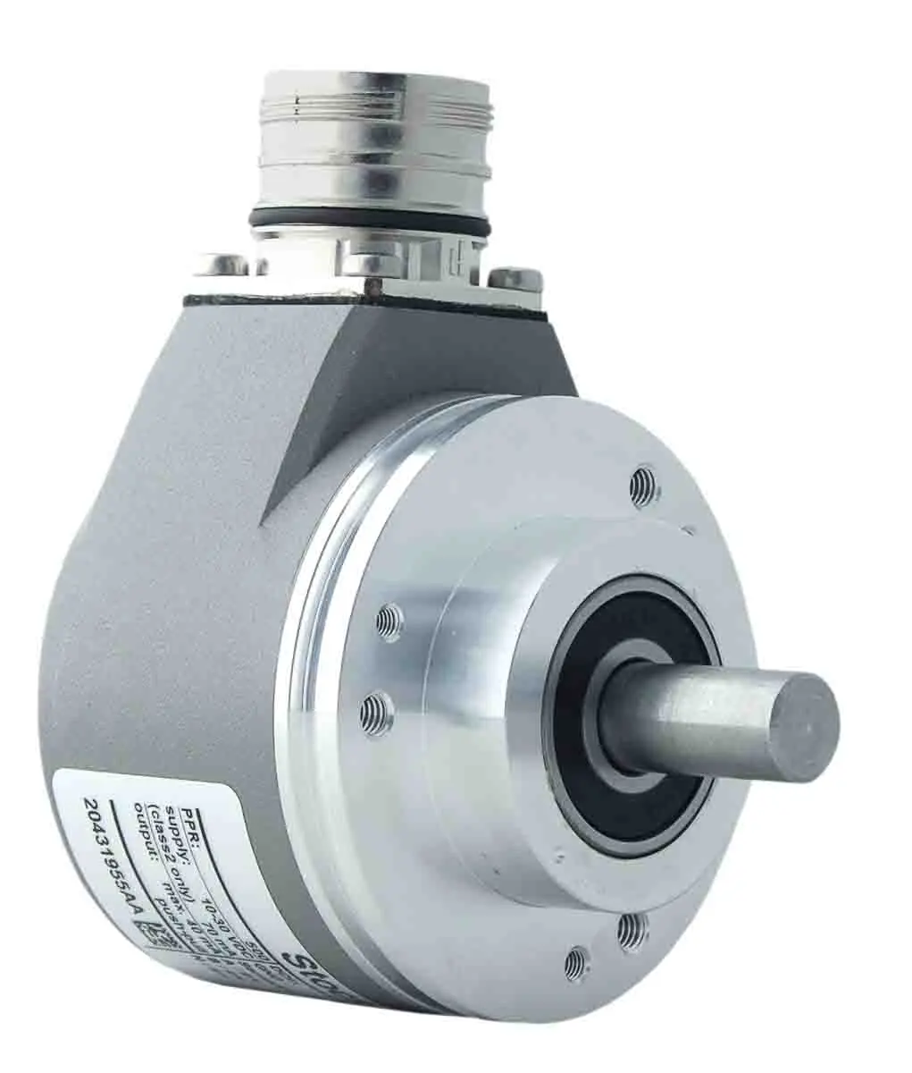 Produktfoto 1 von RS PRO Inkremental Drehgeber Inkremental 500/U, 8000U/min, 5 → 30 V dc, Gegentakt invertiert mit Ø 10mm Schaft