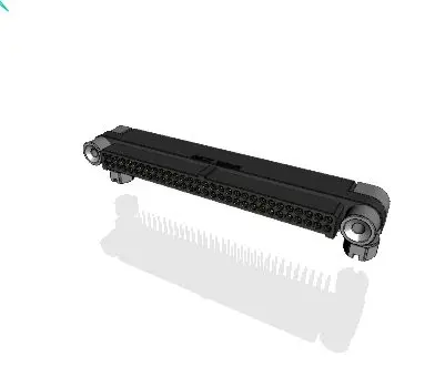 Produktfoto 1 von Amphenol Socapex MHDAS Leiterplatten-Stiftleiste Stecker gewinkelt, 60-polig / 2-reihig, Raster 1.27mm,