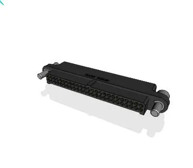 Produktfoto 1 von Amphenol Socapex MHDAS Leiterplatten-Stiftleiste Stecker Gerade, 50-polig / 2-reihig, Raster 1.27mm, Crimp-Anschluss,