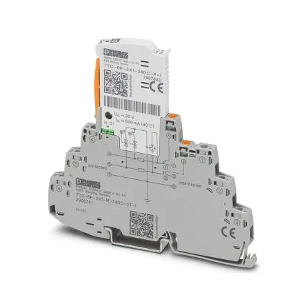 Produktfoto 1 von Phoenix Contact, Überspannungsschutz, 190 V 20 kA DIN-Hutschiene Surge Protection Device TTC