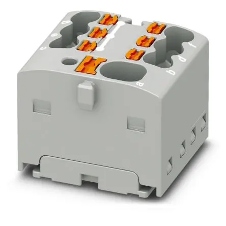 Phoenix Contact Verteilerblock 7-polig / 450V 17.5A, Polyamid Grau, IP20
