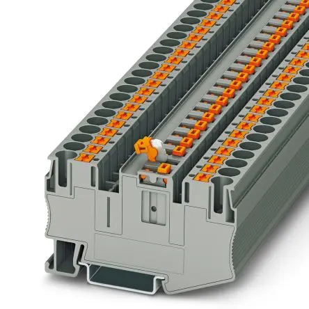 Produktfoto 1 von Phoenix Contact PT 6 Trenn- und Messtrennreihenklemme 1 Grau, 10mm², 500V Einsteck-Anschluss