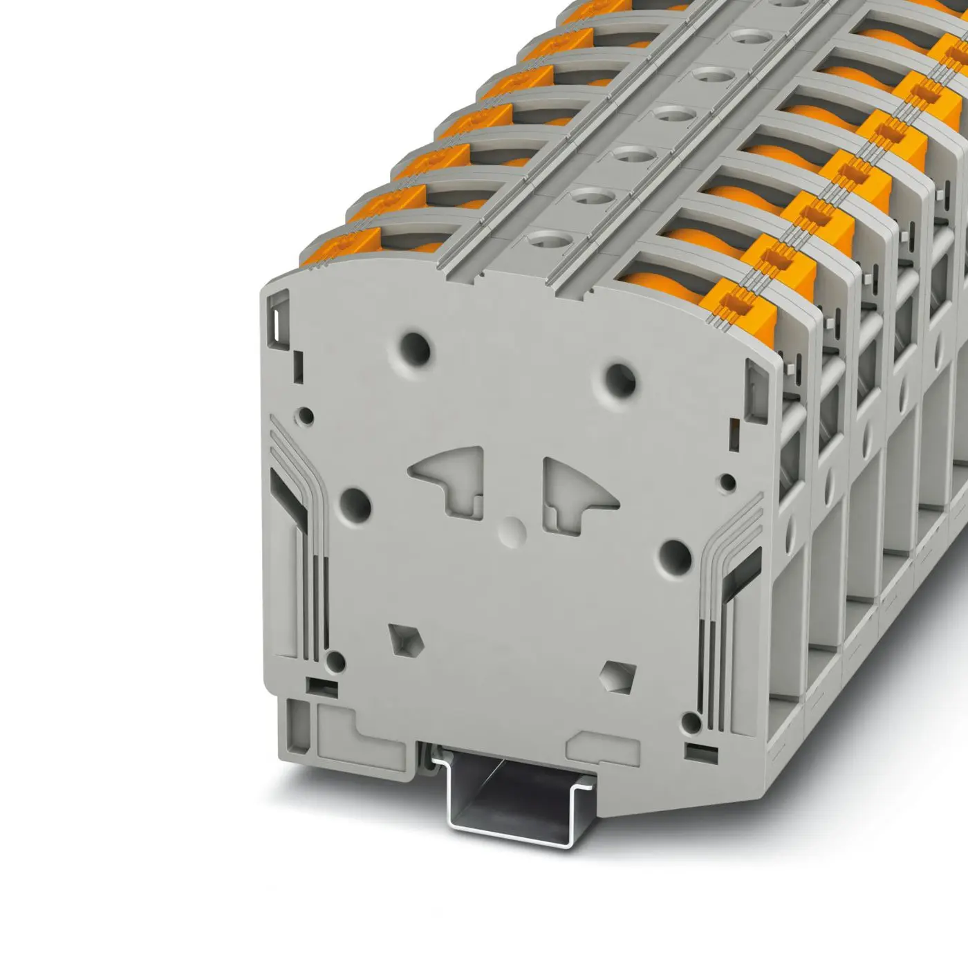 Produktfoto 1 von Phoenix Contact PTPOWER 95 P Starkstromsteckverbinder 1 Grau, 25 to 95 mm², 1000/1500 V