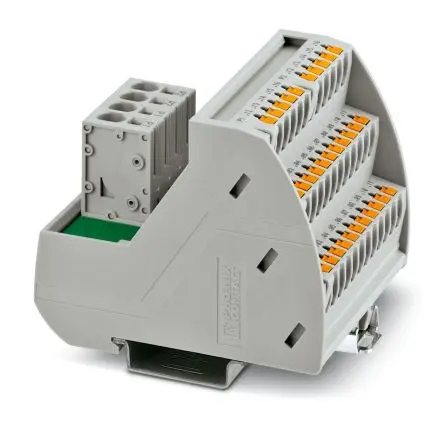 Produktfoto 1 von Phoenix Contact Schnittstellenmodul, Stecker, 250V, Schienenverkehr 30A