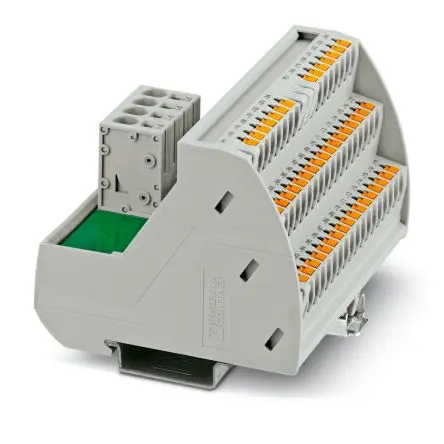 Produktfoto 1 von Phoenix Contact VIP-3/PT/PDM-2/48 Schnittstellenmodul, Stecker, 250V, Schienenverkehr 30A