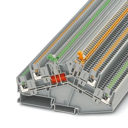 Produktfoto 1 von Phoenix Contact PTTBS 2.5-2MTB Trenn- und Messtrennreihenklemme 2 Grau, 0.14mm², 4 mm², 400V Einsteck-Anschluss