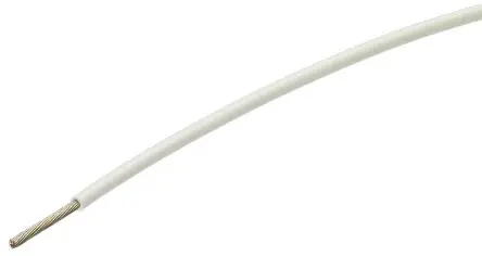 TE Connectivity FlexLite Schaltdraht 100 m Weiß 19 Litzen Polyolefin