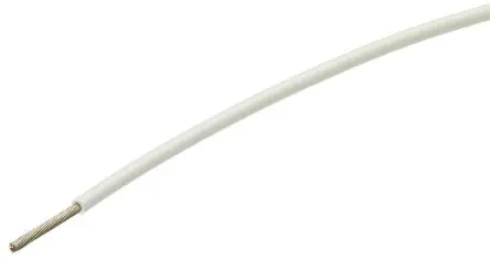 Produktfoto 1 von TE Connectivity FlexLite Schaltdraht 100 m Weiß 19 Litzen Polyolefin