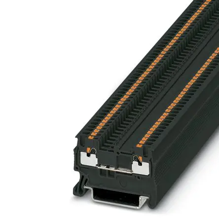 Produktfoto 1 von Phoenix Contact PT 1 Anschlussklemmenblock für Durchkontaktierung 1 Schwarz, 0.14mm², 1.5 mm², 500V Einsteck-Anschluss