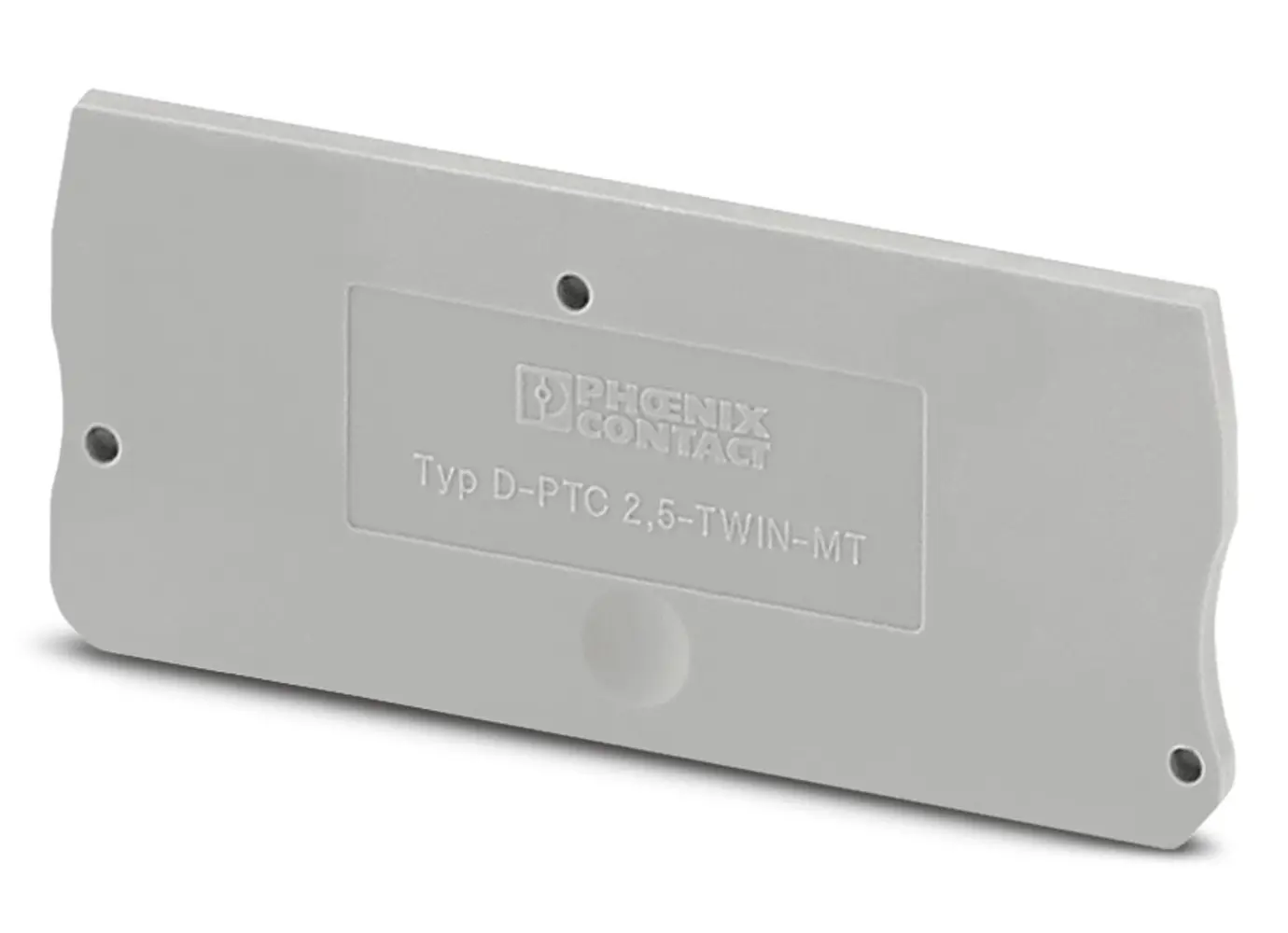 Produktfoto 1 von Phoenix Contact D - PTC 2 Endabdeckung