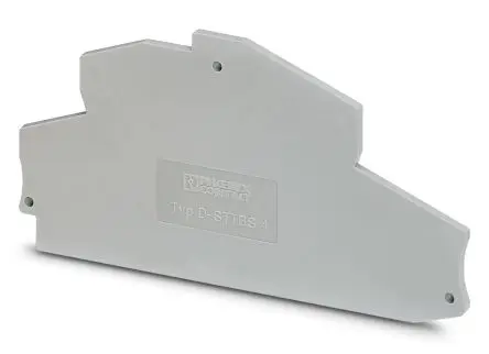 Produktfoto 1 von Phoenix Contact D - PTTBS 4 Endabdeckung