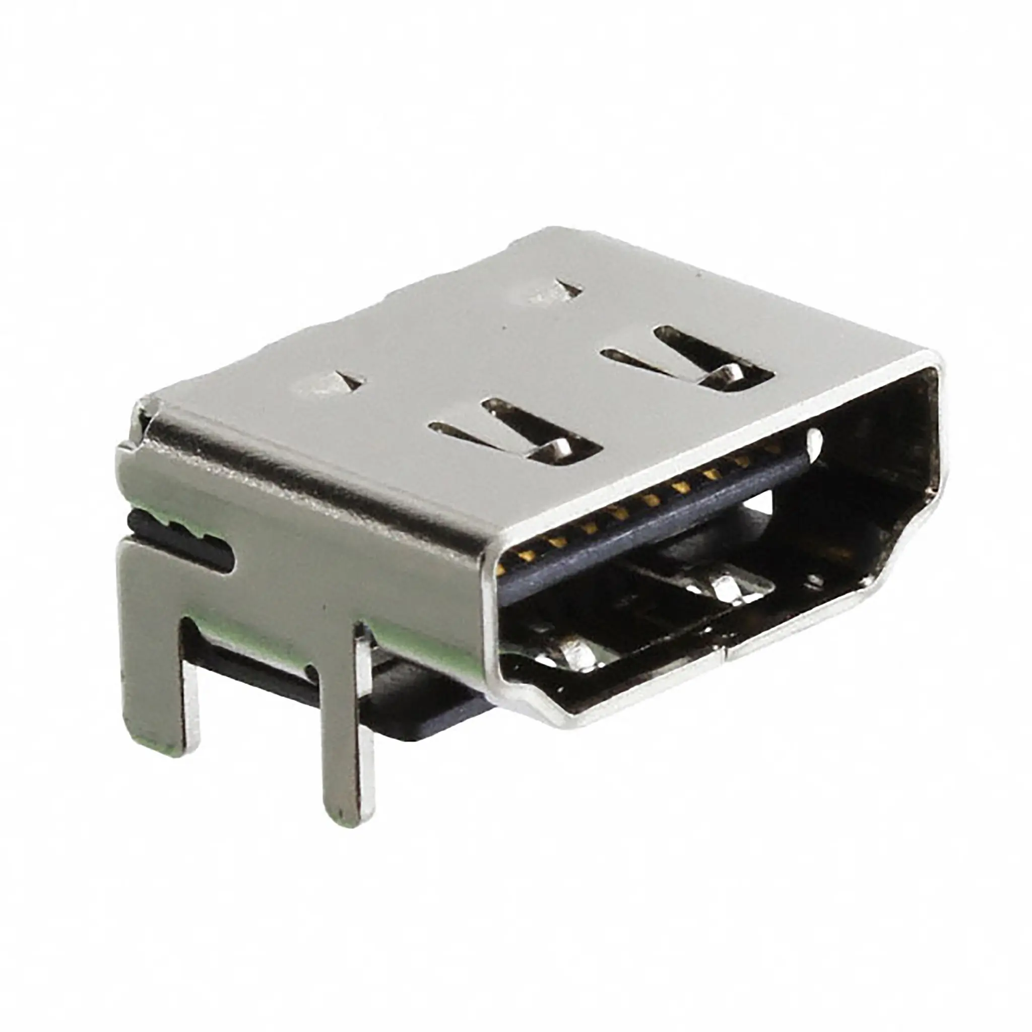 Produktfoto 1 von Samtec HDMI-Stecker 19-polig Standard Buchse gewinkelt 40 V ac