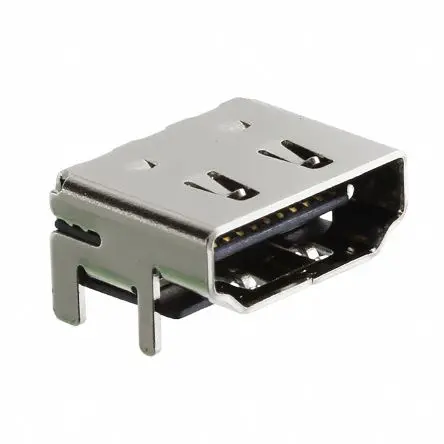 Produktfoto 1 von Samtec HDMI-Stecker 19-polig Standard Buchse gewinkelt 40V ac