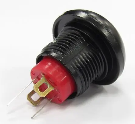 Produktfoto 1 von RS PRO PAS6 Druckschalter Rot Beleuchtet Tastend Panel Ø 13.6 mm, SPST / 125mA 36 V dc 250 V ac, IP67