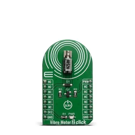 Produktfoto 1 von MikroElektronika Mikroe-3713 Entwicklungskit, Vibromotor 2 Klick