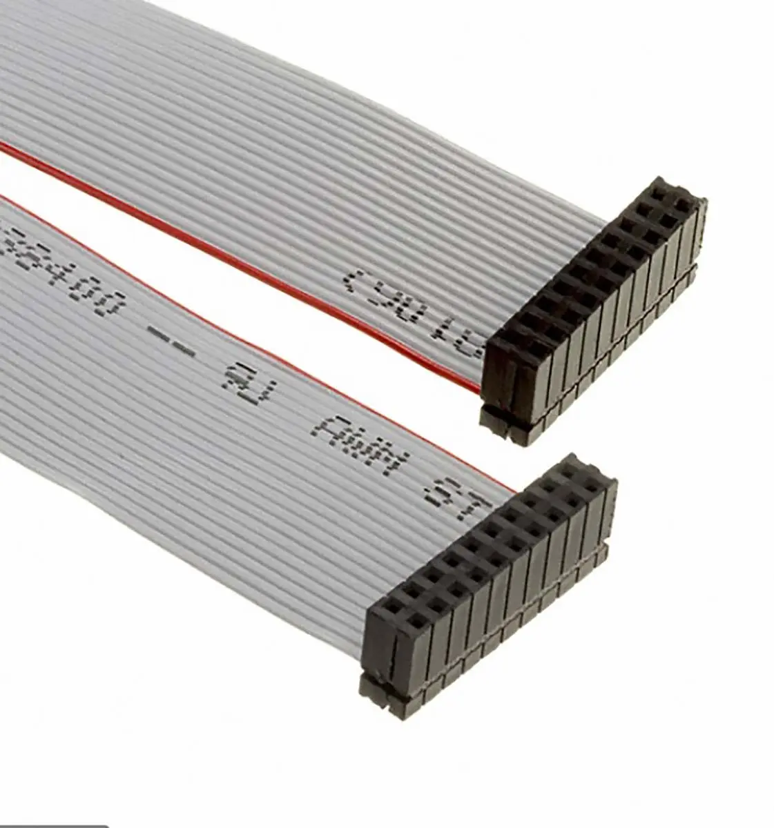 Produktfoto 1 von Samtec IDSD Flachbandkabel , Raster 2.54mm Abgeschlossen, Anschluss A IDC