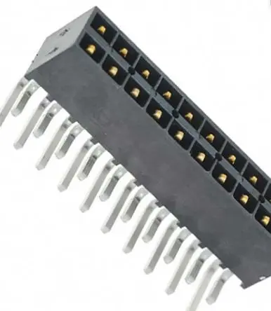 Samtec IPT1 Leiterplattenleiste Gerade, 30-polig / 2-reihig, Raster 2.54 mm Raster Durchsteckmontage, Platine-Platine,