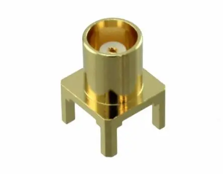 Samtec MCX Buchse Koaxialsteckverbinder MCX-Steckverbinder, Durchsteckmontage, 50 Ω Lot, Standard, Gerade