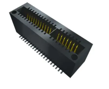 Produktfoto 1 von Samtec Serie MEC1 Kantensteckverbinder Buchse, 1 mm, 5-polig, 1-reihig, Vertikal, Oberfläche Lot