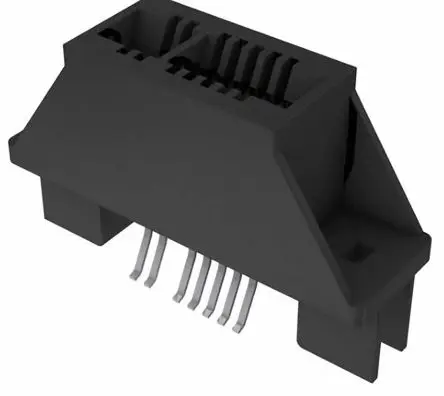 Produktfoto 1 von Samtec Serie MEC1 Kantensteckverbinder Buchse, 1 mm, 8-polig, 1-reihig, Vertikal, Oberfläche Lot