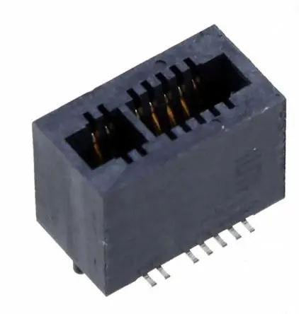 Produktfoto 1 von Samtec Serie MEC1 Kantensteckverbinder Buchse, 1 mm, 8-polig, 1-reihig, Vertikal, Oberfläche Lot
