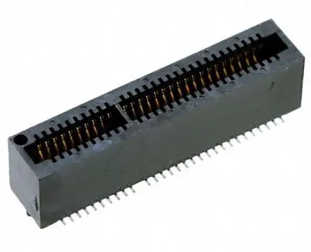 Produktfoto 1 von Samtec Serie MEC1 Kantensteckverbinder Buchse, 1 mm, 30-polig, 1-reihig, Vertikal, Oberfläche Lot