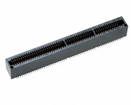 Produktfoto 1 von Samtec Serie MEC1 Kantensteckverbinder Buchse, 1 mm, 60-polig, 1-reihig, Vertikal, Oberfläche Lot