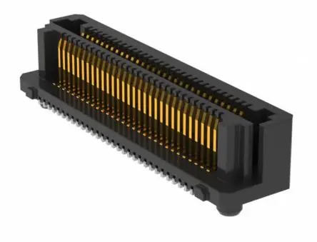 Produktfoto 1 von Samtec LSHM Leiterplattenleiste Gerade, 20-polig / 1-reihig, Raster 0.5 mm Raster Oberfläche, Platine-Platine, Ummantelt