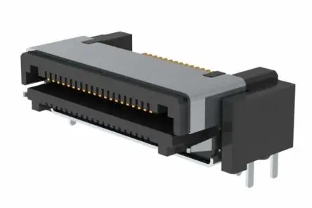 Produktfoto 1 von Samtec LSHM Leiterplattenleiste gewinkelt, 40-polig / 1-reihig, Raster 0.5 mm Raster Oberfläche, Platine-Platine,
