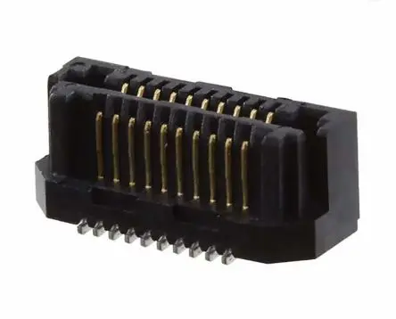 Produktfoto 1 von Samtec LSS Leiterplattenleiste Gerade, 20-polig / 2-reihig, Raster 0.635 mm Raster Oberfläche, Platine-Platine,